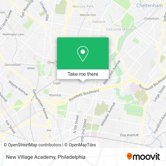 Mapa de New Village Academy