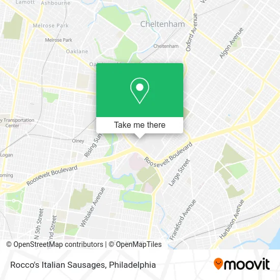 Rocco's Italian Sausages map