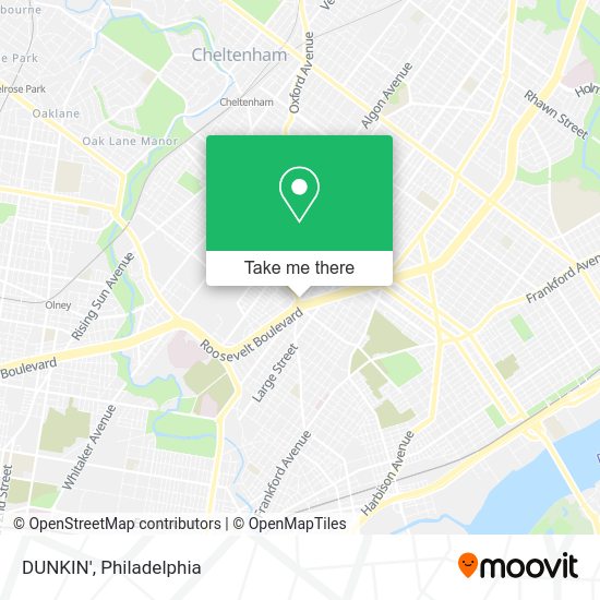 Mapa de DUNKIN'
