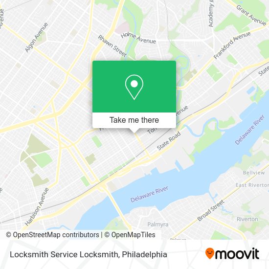 Mapa de Locksmith Service Locksmith