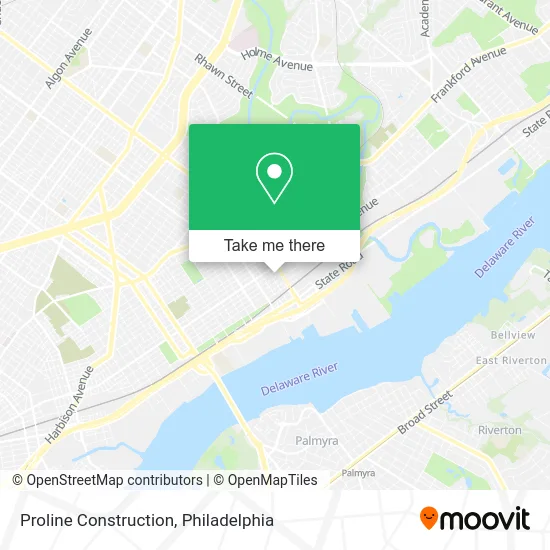 Proline Construction map