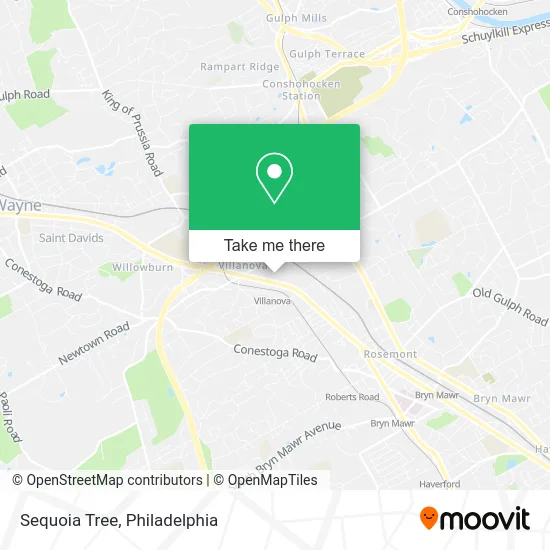 Mapa de Sequoia Tree