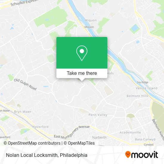 Nolan Local Locksmith map