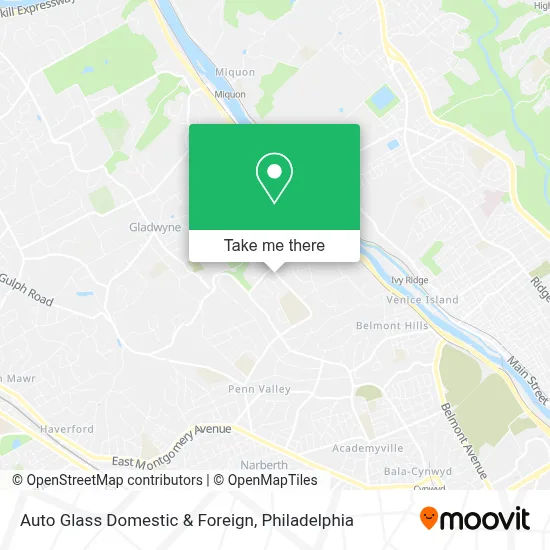 Auto Glass Domestic & Foreign map