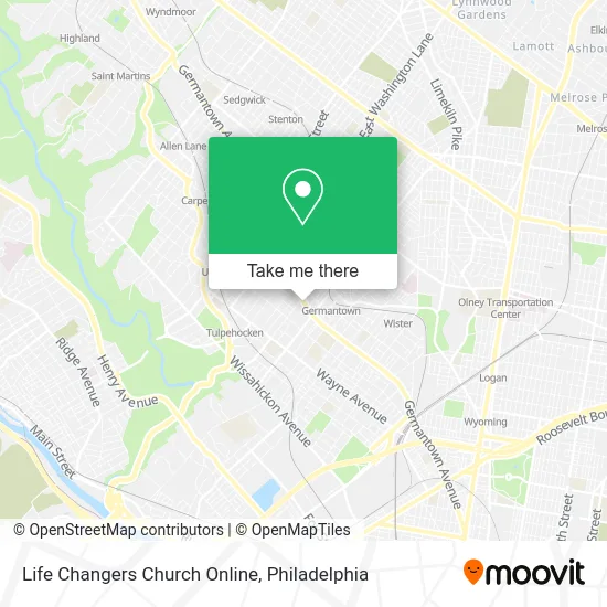 Life Changers Church Online map