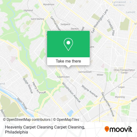 Mapa de Heavenly Carpet Cleaning Carpet Cleaning