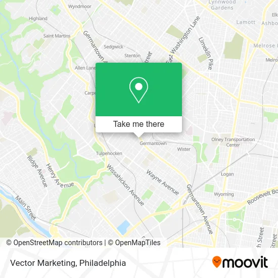 Vector Marketing map