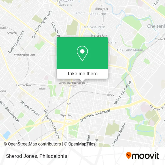 Sherod Jones map