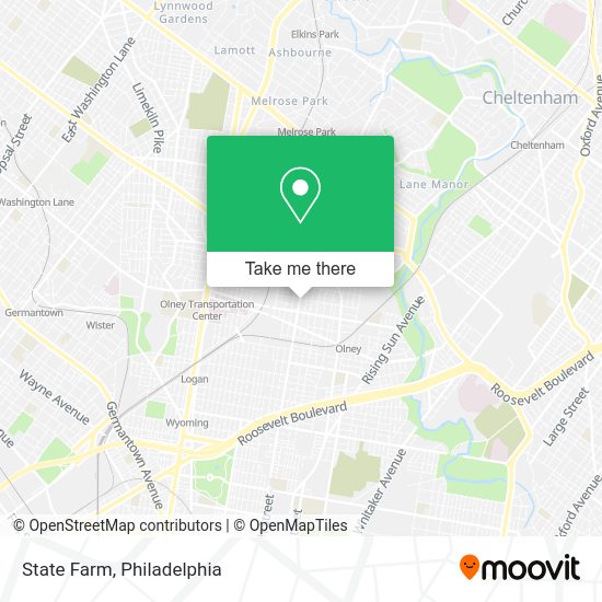 Mapa de State Farm
