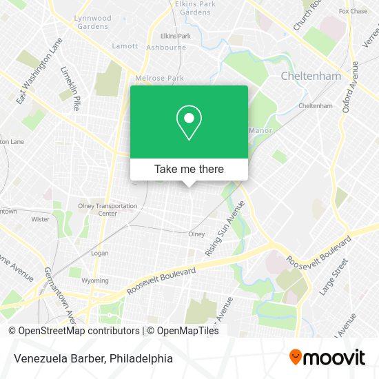 Mapa de Venezuela Barber