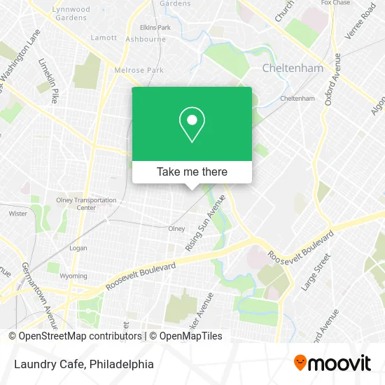 Laundry Cafe map