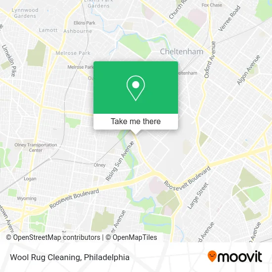 Wool Rug Cleaning map
