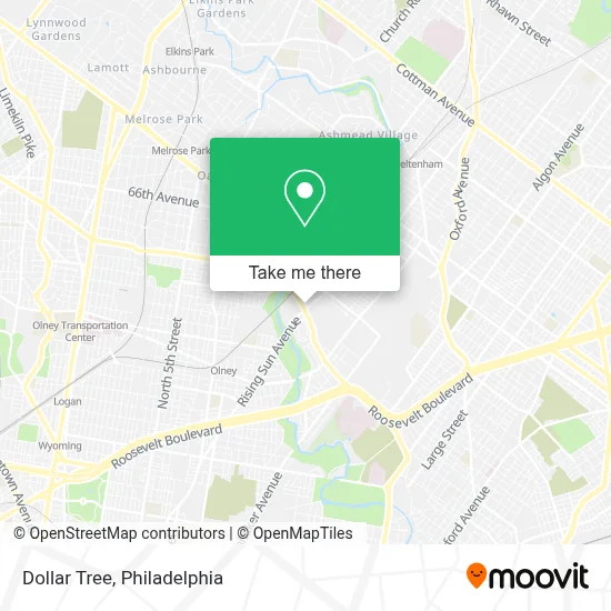 Dollar Tree map