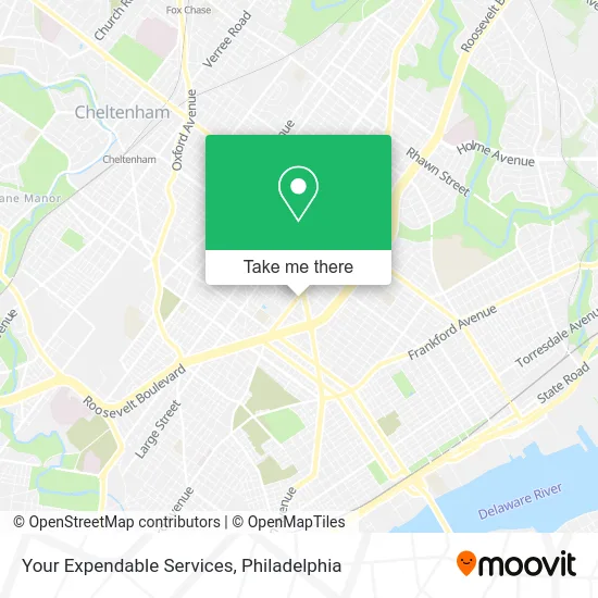 Your Expendable Services map