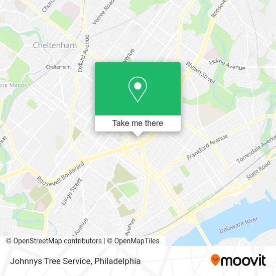 Mapa de Johnnys Tree Service