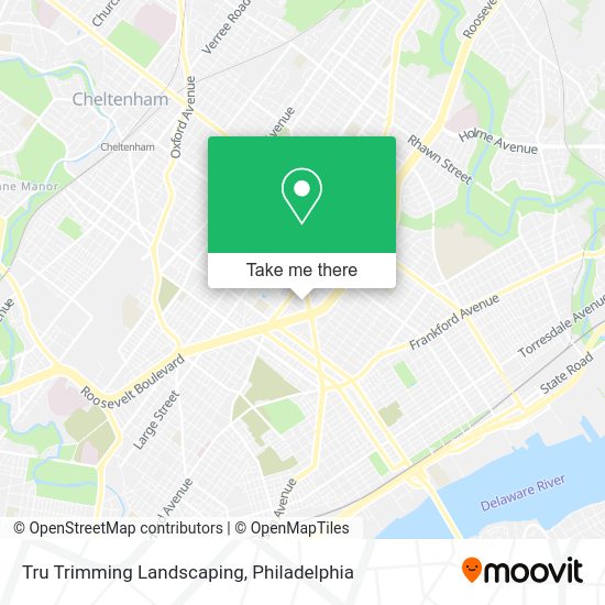 Tru Trimming Landscaping map