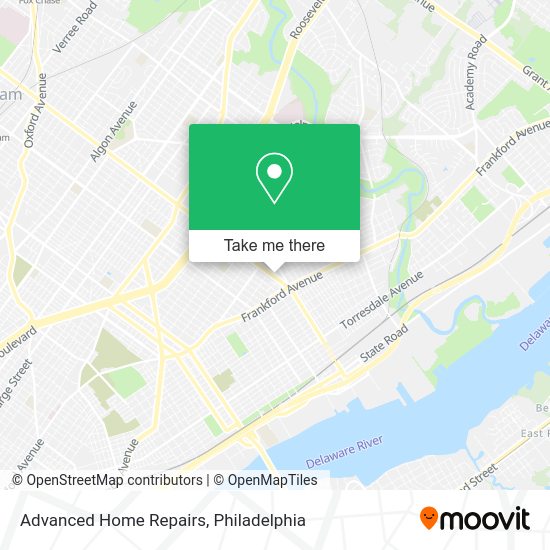 Mapa de Advanced Home Repairs