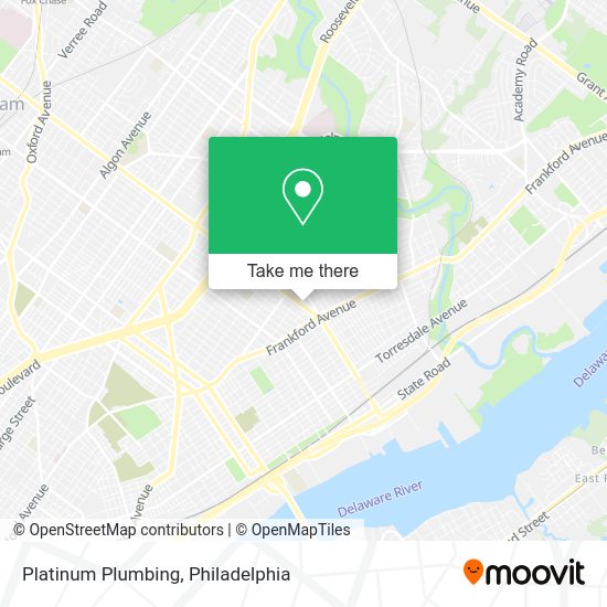 Platinum Plumbing map