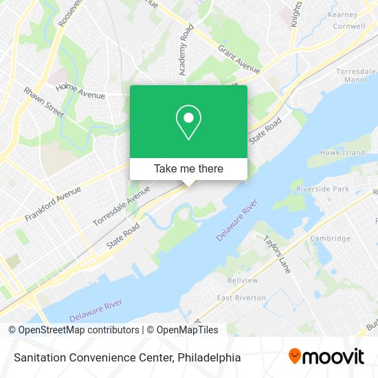 Sanitation Convenience Center map