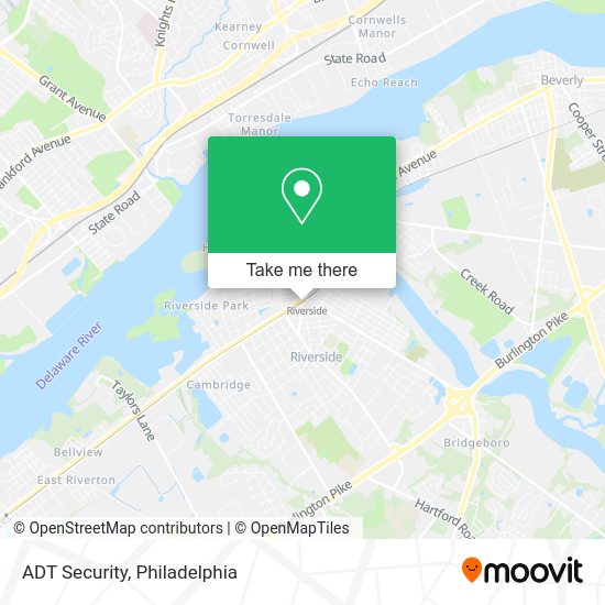 Mapa de ADT Security