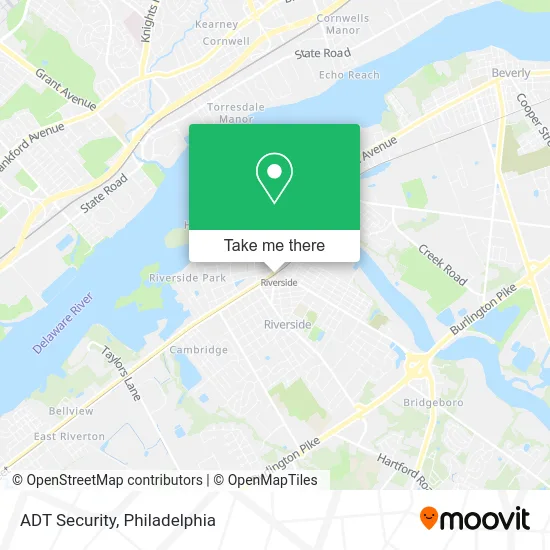 ADT Security map
