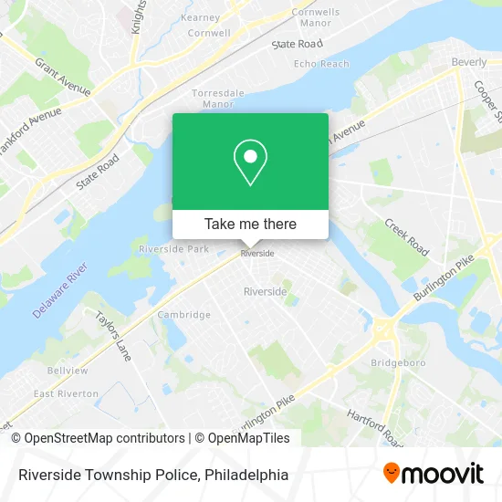 Riverside Township Police map