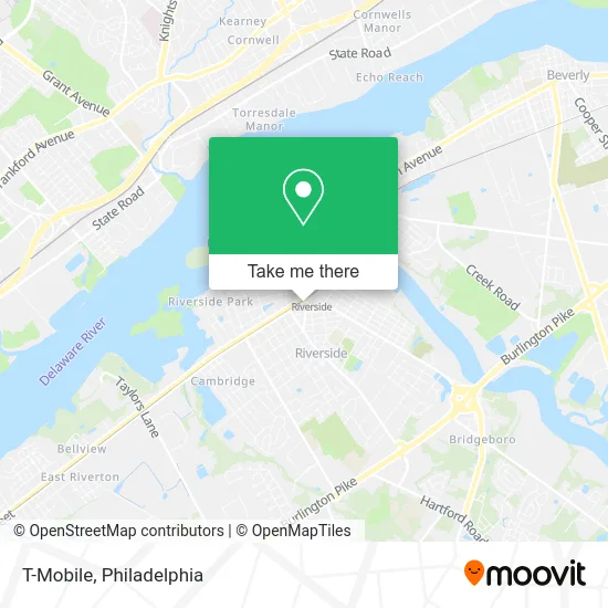 T-Mobile map