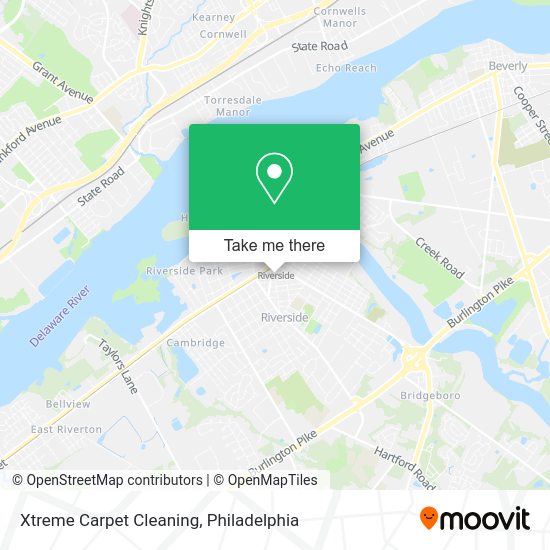 Xtreme Carpet Cleaning map