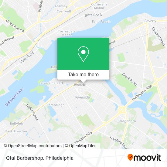 Qtal Barbershop map