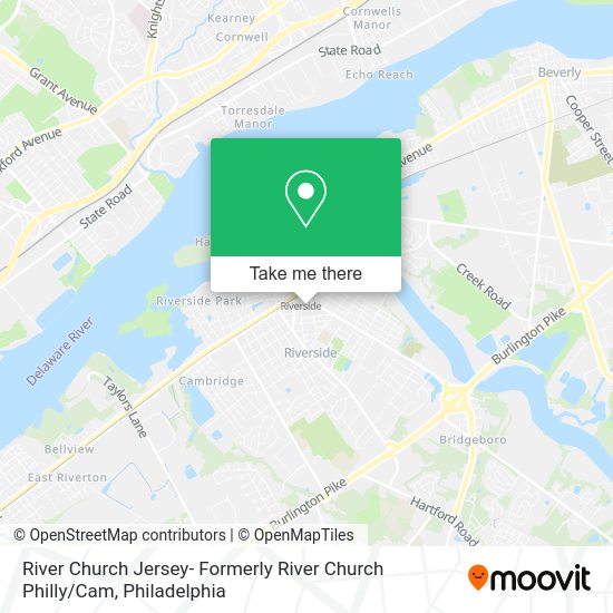 River Church Jersey- Formerly River Church Philly / Cam map