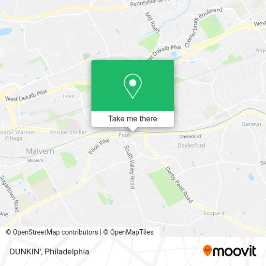 DUNKIN' map