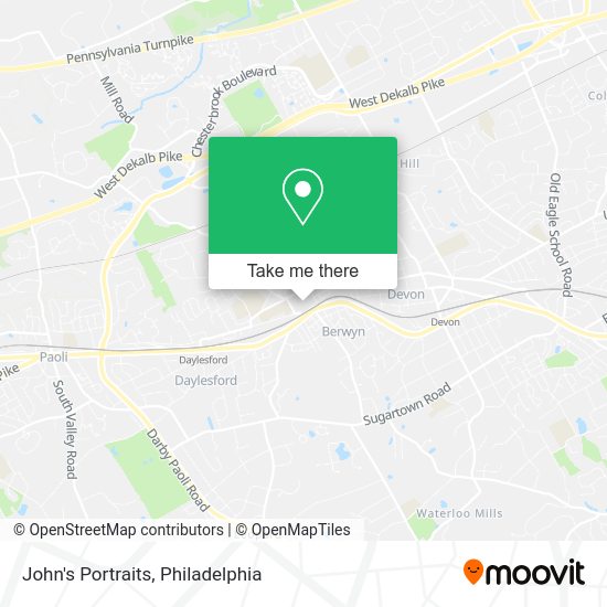 John's Portraits map