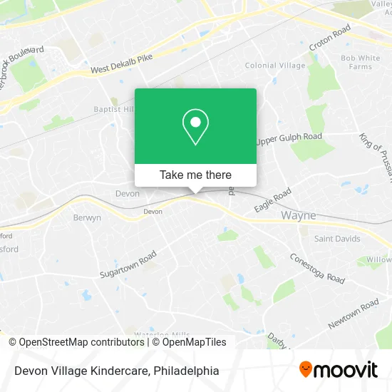 Devon Village Kindercare map