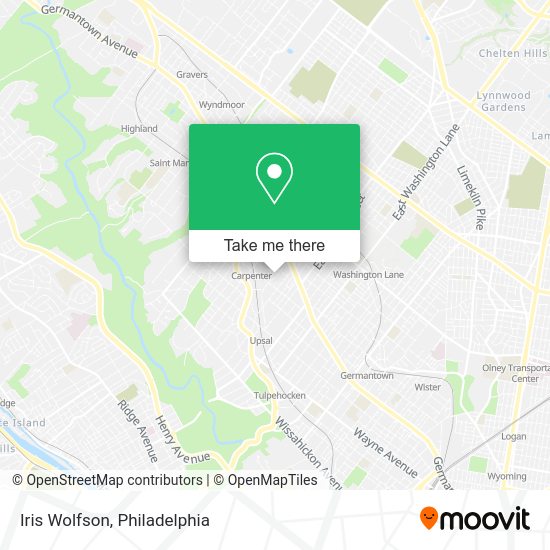 Mapa de Iris Wolfson