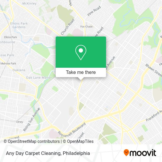 Any Day Carpet Cleaning map