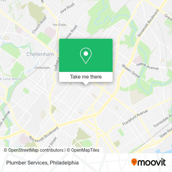 Plumber Services map