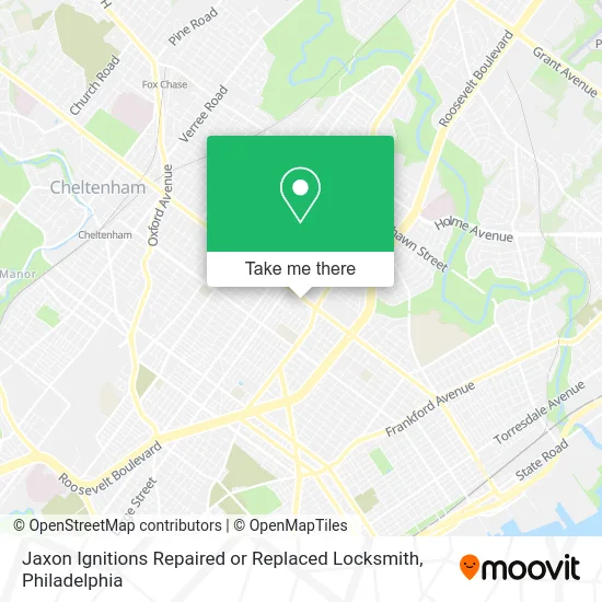 Mapa de Jaxon Ignitions Repaired or Replaced Locksmith