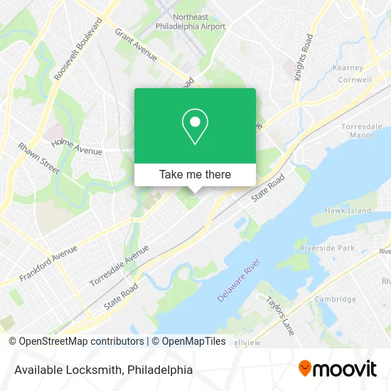 Available Locksmith map