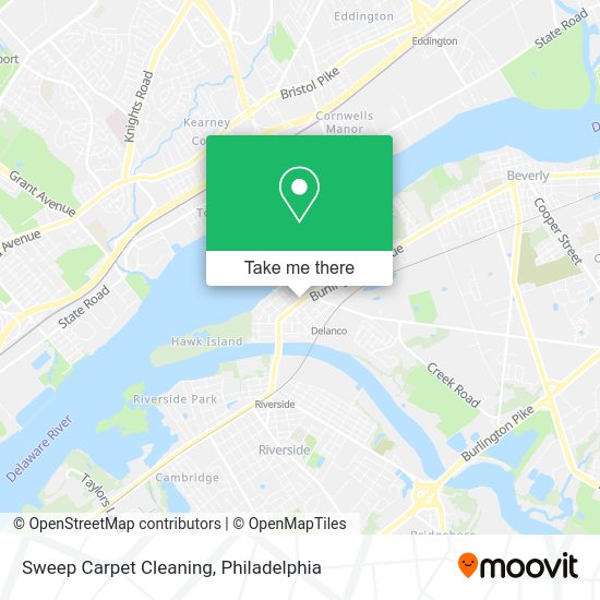 Sweep Carpet Cleaning map
