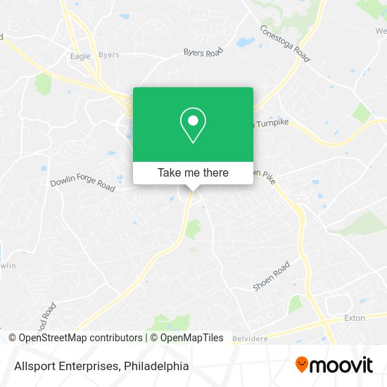Mapa de Allsport Enterprises