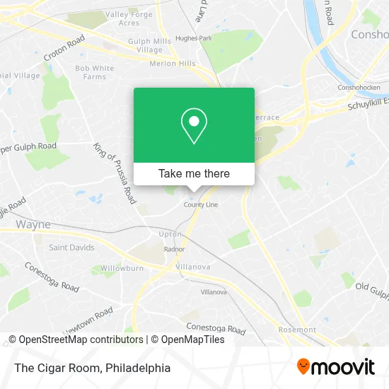 The Cigar Room map
