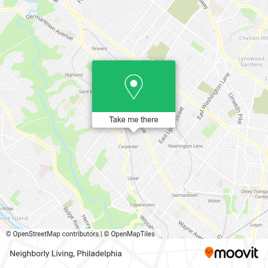 Neighborly Living map