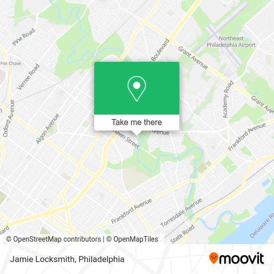 Jamie Locksmith map