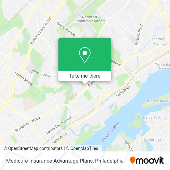 Medicare Insurance Advantage Plans map