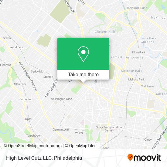 Mapa de High Level Cutz LLC
