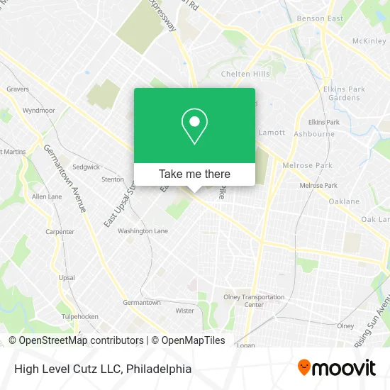 High Level Cutz LLC map