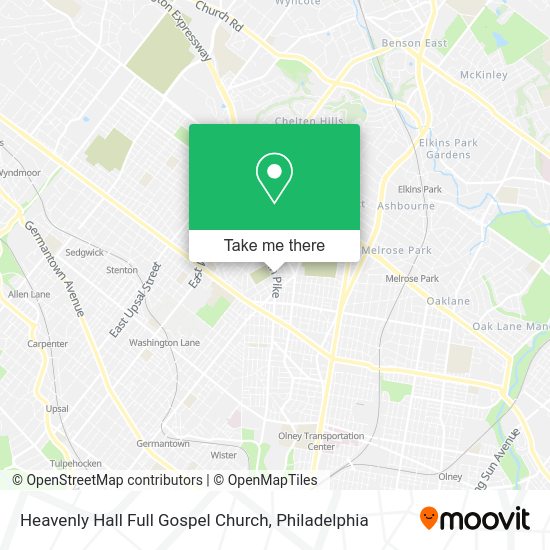 Heavenly Hall Full Gospel Church map