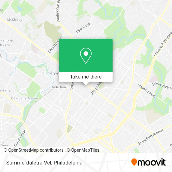 Summerdaletra Vel map