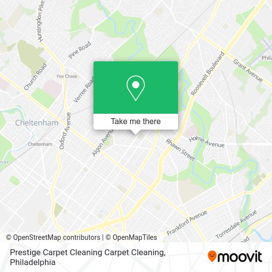 Mapa de Prestige Carpet Cleaning Carpet Cleaning