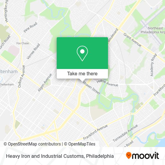 Mapa de Heavy Iron and Industrial Customs